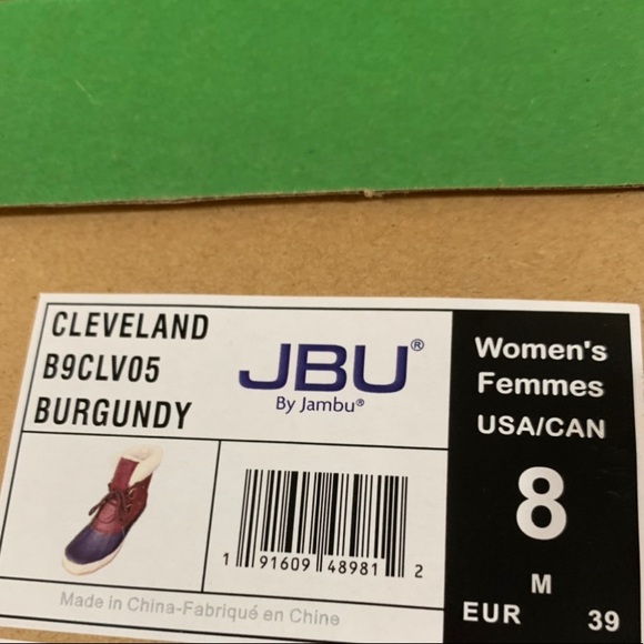🎁 🥾New in Box JBU Cleveland Comfort Waterproof Duck Boots🥾 - Picture 15 of 16
